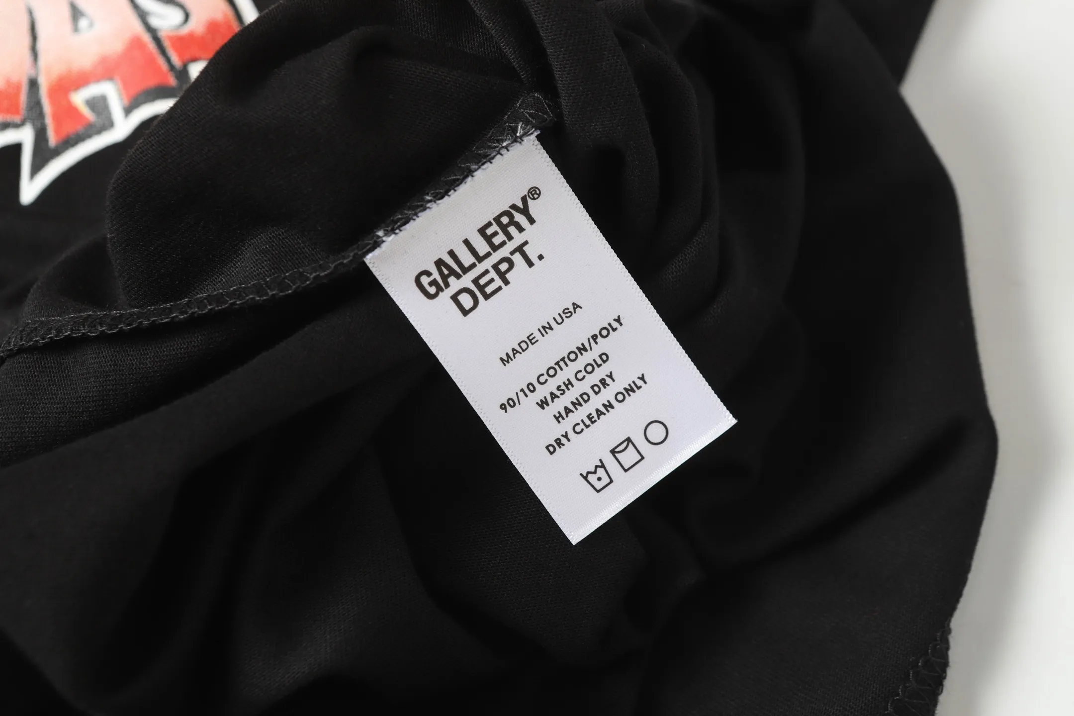 GALLERY.DEPT Summer new short-sleeved model number: D3317P110 Color: black apricot Size: S M L XL